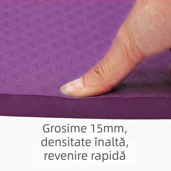 Set de două perne rotunde, mici, pentru genunchi și cot, covoraș de echilibru și covoraș plat de susținere, pentru yoga portabilă și exerciții cu sprijinul mâinilor