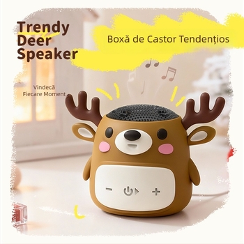 TK-21 Mini difuzor Bluetooth cu baterie încorporată, Bluetooth 5.2, Putere 3W, Spectru de frecvențe 30 Hz-15 kHz