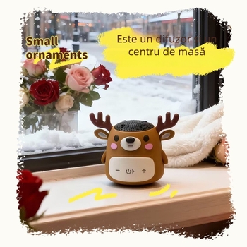 TK-21 Mini difuzor Bluetooth cu baterie încorporată, Bluetooth 5.2, Putere 3W, Spectru de frecvențe 30 Hz-15 kHz