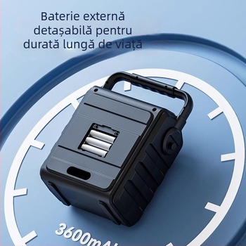 Huibang B-88 Difuzor Bluetooth portabil pentru exterior, cu microfon, 10W, baterie încorporată 1000–1200 mAh, Bluetooth 5.0, răspuns în frecvențe 100 Hz–20 kHz