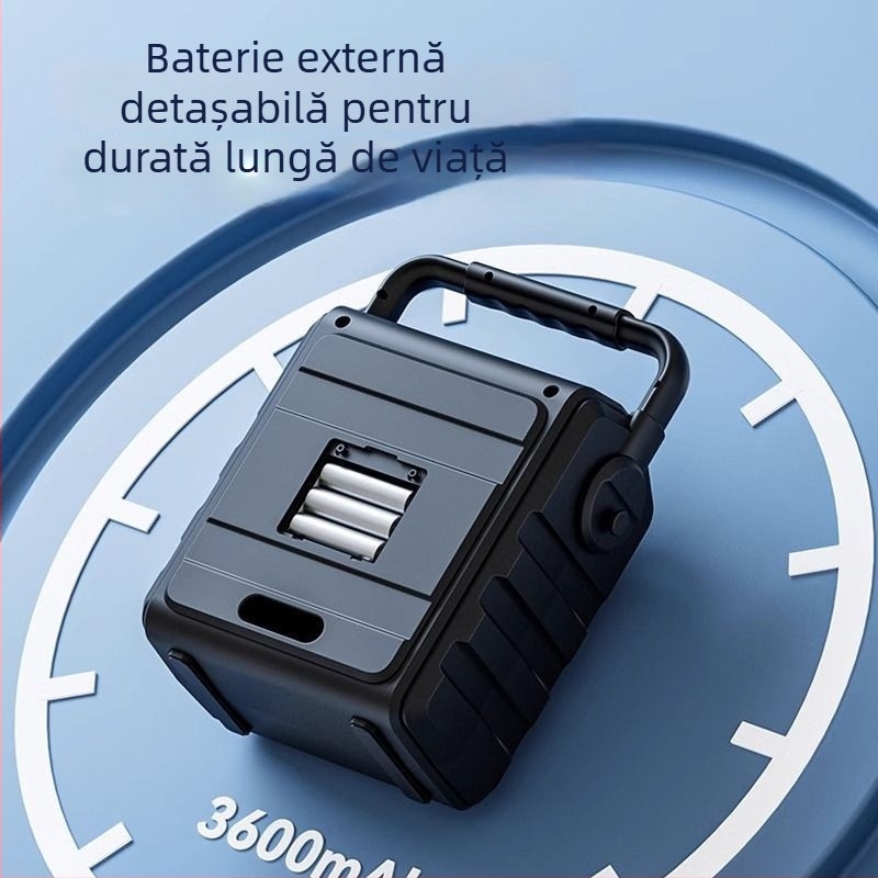 Huibang B-88 Difuzor Bluetooth portabil pentru exterior, cu microfon, 10W, baterie încorporată 1000–1200 mAh, Bluetooth 5.0, răspuns în frecvențe 100 Hz–20 kHz