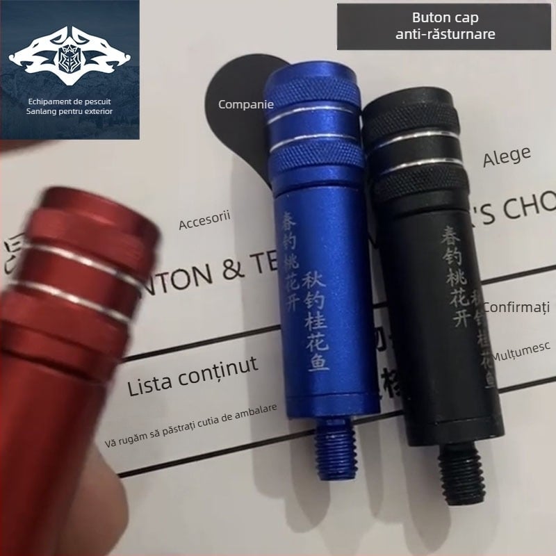 Conector pentru plasă de pescuit cu eliberare rapidă și cap anti-rotire, 8 mm, aliaj de aluminiu