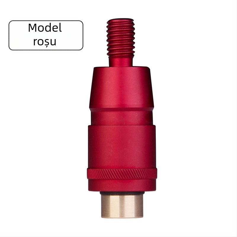 Cap de conversie rapidă pentru undițe, 8 mm, aliaj de aluminiu, anti-rotire, conector universal