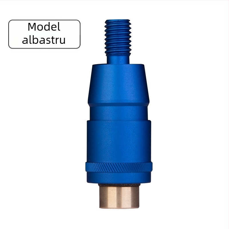 Cap de conversie rapidă pentru undițe, 8 mm, aliaj de aluminiu, anti-rotire, conector universal