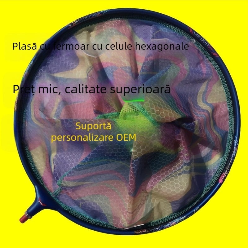 Cap de plasă de pescuit, fibră de carbon, brand Super Ocean, origine China