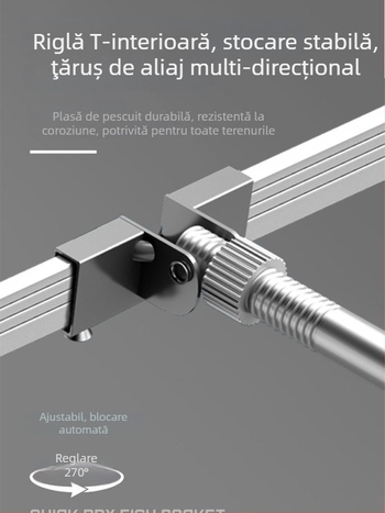 Baon plasă de protecție pentru pescuit, din nylon, portabilă, cu ochi pătrați, uscare rapidă