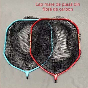 Cap de plasă Fishnado cu armare integrată și țesătură de plasă lipicioasă – construcție din carbon-aluminiu