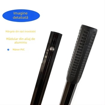 Țeavă telescopică din aliaj de aluminiu pentru plasă de pescuit, ultra-ușoară, portabilă