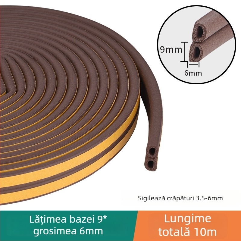 Bandă de etanșare a rosturilor ușii - Owen brand, autoadezivă, rezistentă la temperaturi înalte, uzură și coroziune