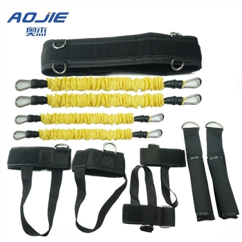 Sfoară de antrenament pentru box – tip de agățare, piele naturală, 850 g, antrenament pentru picioare