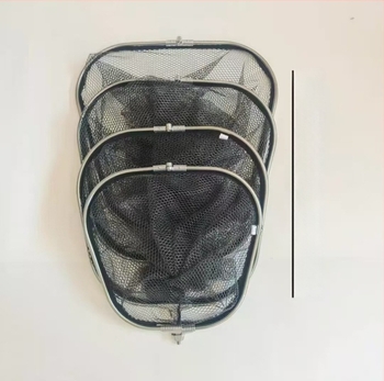 Plasă de pescuit pliabilă pentru pești mari; plasă din nailon cu acoperire de adeziv; sarcină de încărcare 100