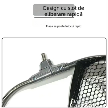 Plasă de pescuit pliabilă pentru pești mari; plasă din nailon cu acoperire de adeziv; sarcină de încărcare 100