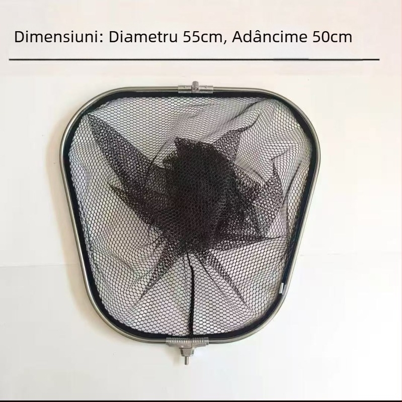 Plasă de pescuit pliabilă pentru pești mari; plasă din nailon cu acoperire de adeziv; sarcină de încărcare 100