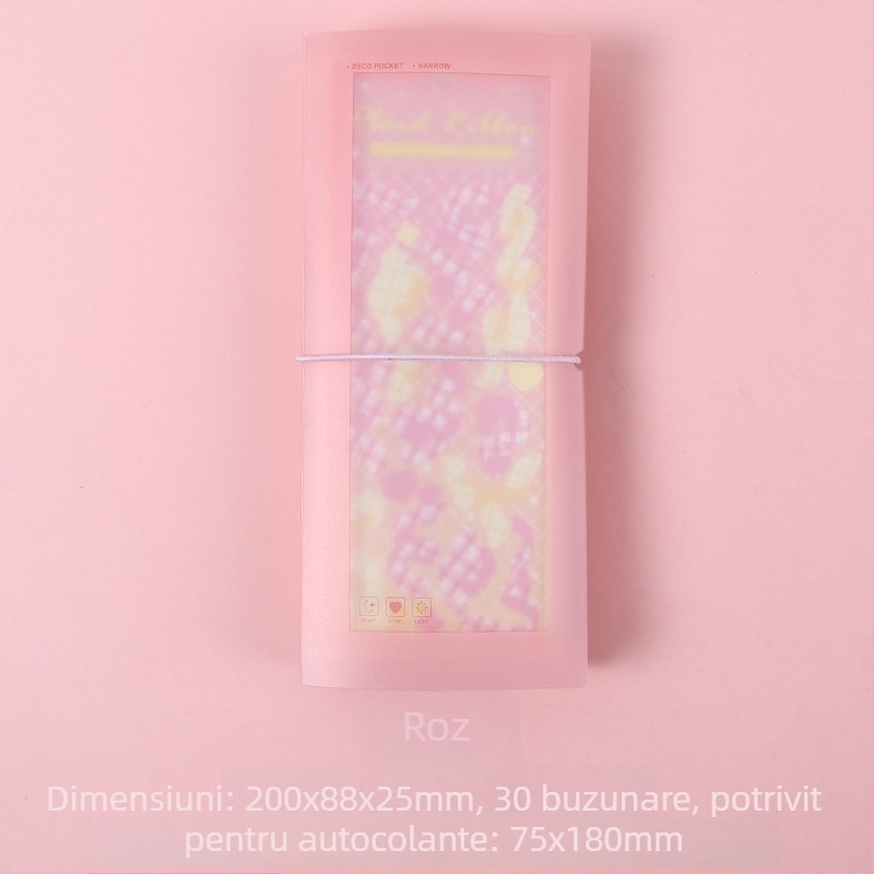 Album interfolii pentru fotografii și cărți poștale, copertă PP, 40 de pagini, legare alt tip, posibilitate de imprimare a logo-ului