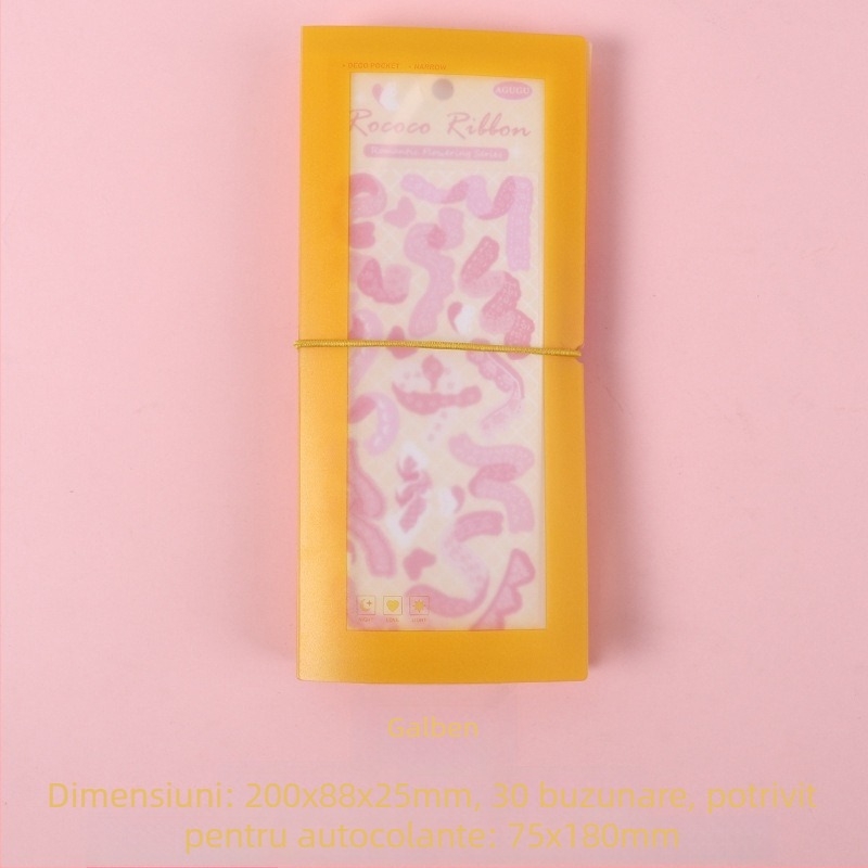 Album interfolii pentru fotografii și cărți poștale, copertă PP, 40 de pagini, legare alt tip, posibilitate de imprimare a logo-ului