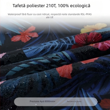 Pelerină de ploaie cu fermoar, țesătură din taftă poliester, strat impermeabil Pu adeziv, poncho de drumeție pentru adulți, potrivit pentru drumeții, călătorii, ciclism
