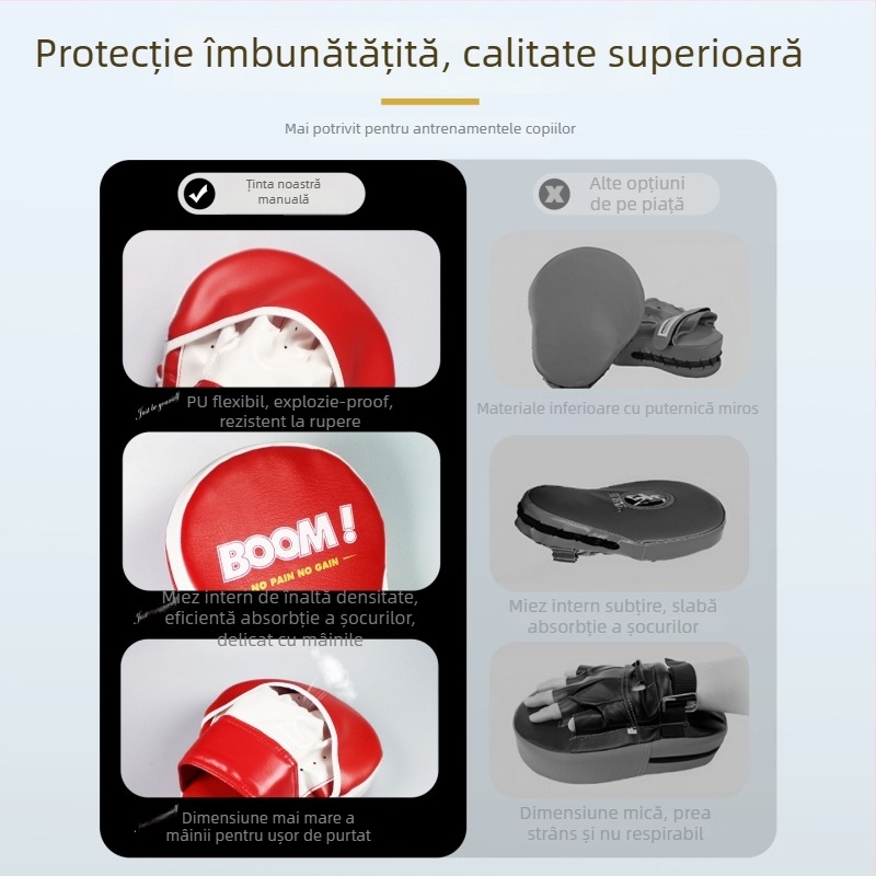 Dracula țintă de box – țintă de antrenament pentru sparring pentru adulți și copii, Muay Thai și Taekwondo