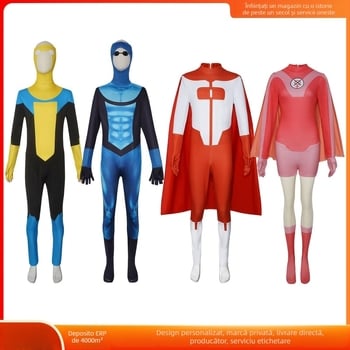 Costum Cosplay Bodysuit pentru jocuri și anime – Unisex, poliester, ținută de scenă, Falai Animation