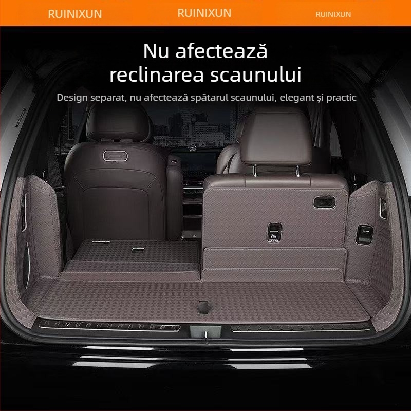 Covoraș din piele pentru portbagaj Wenjie M9, cu acoperire completă