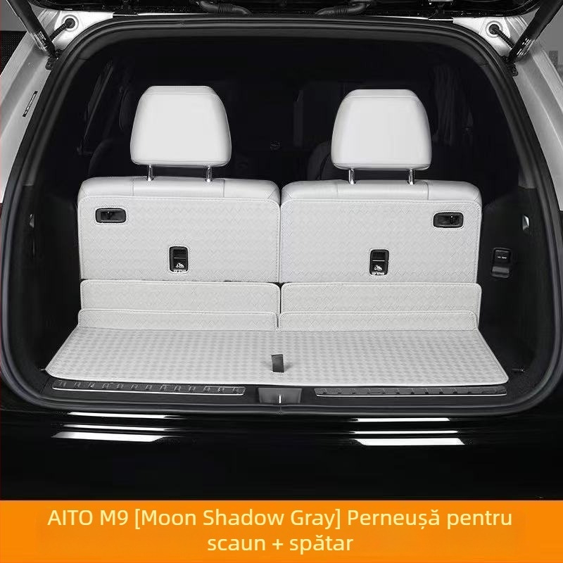 Covoraș din piele pentru portbagaj Wenjie M9, cu acoperire completă