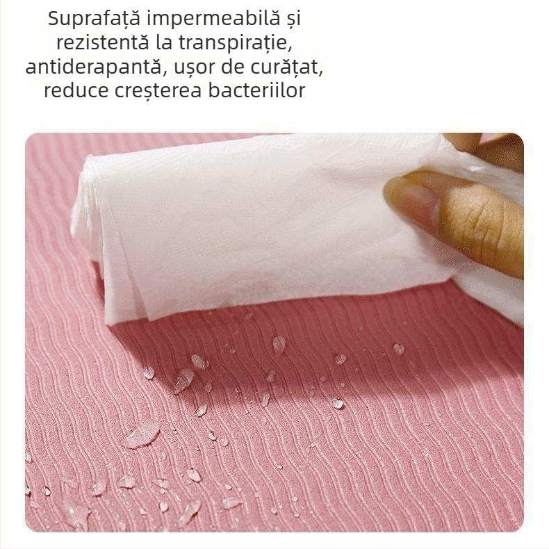 Covoraș de sărit fără sfoară cu numărător, TPE, antiderapant, amortizare pentru interior, fitness pentru arderea grăsimilor
