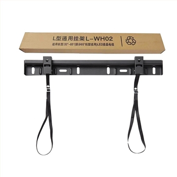 Suport universal de perete pentru televizor, cu două găuri, model L02, din fier, control mecanic, capacitate peste 15 kg