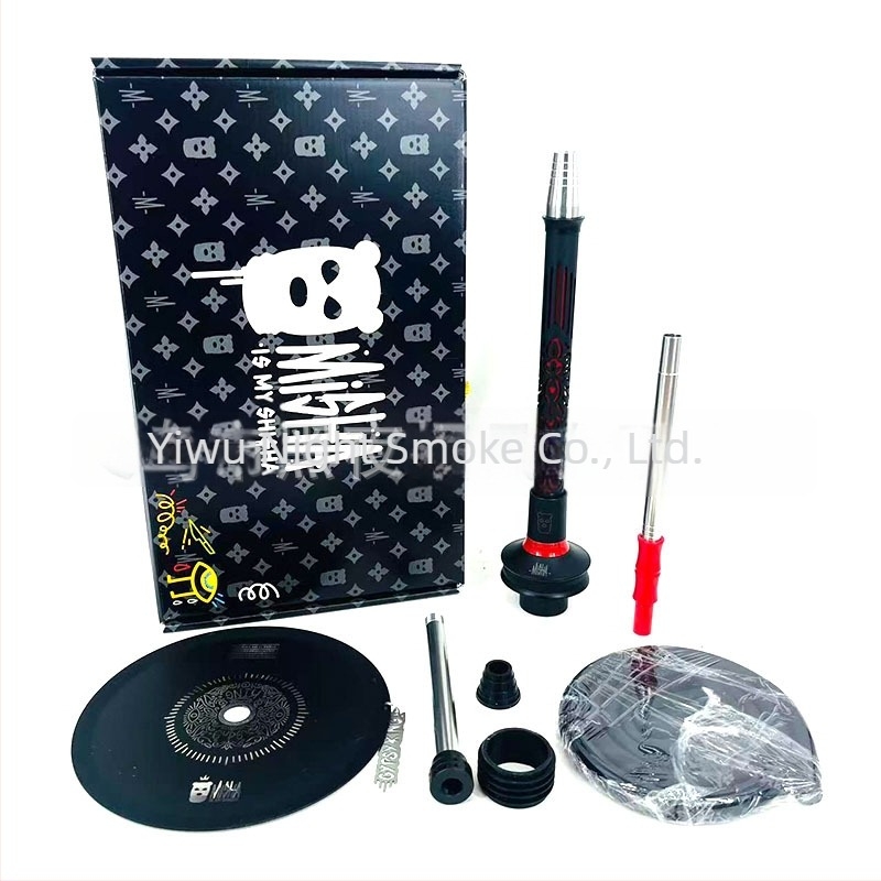 Hookah Misha din nylon, set de 10 bucăți în cutie, personalizabil cu imprimare a logo-ului