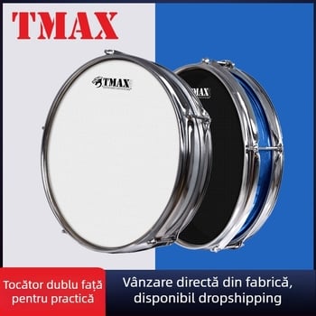 TMAX Pad de tobă pentru practică, Model 1, Ambalaj din carton, Pentru instrumente muzicale