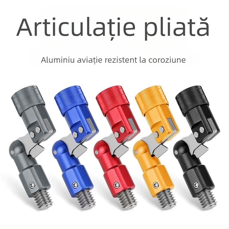 San Le adaptor pliabil pentru plasă de pescuit, aliaj de aluminiu, rezistență înaltă