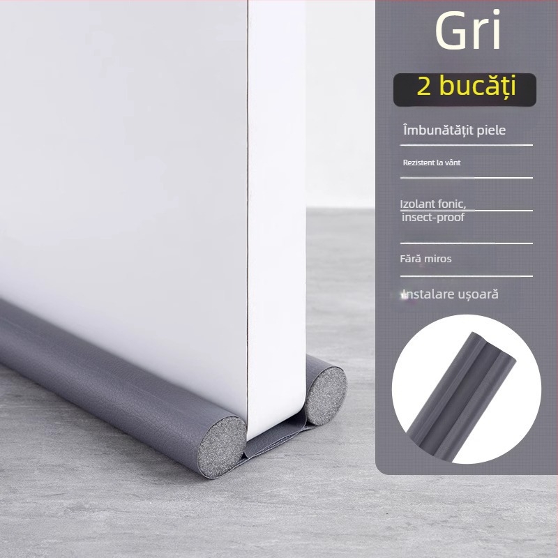 Bandă de etanșare pentru golul ușii – anti-curent, impermeabilă și fonoizolantă pentru uși