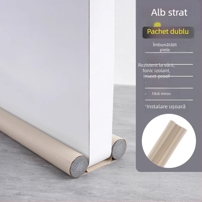 Bandă de etanșare pentru golul ușii – anti-curent, impermeabilă și fonoizolantă pentru uși