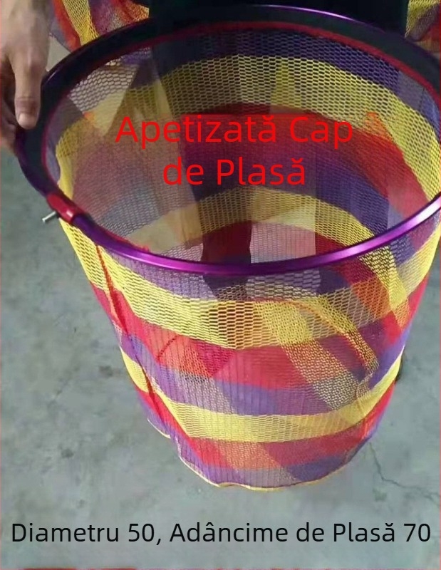 Capă triunghiulară pentru plasă de pescuit, aliaj de aluminiu, Land Combat Brigade, echipament de pescuit