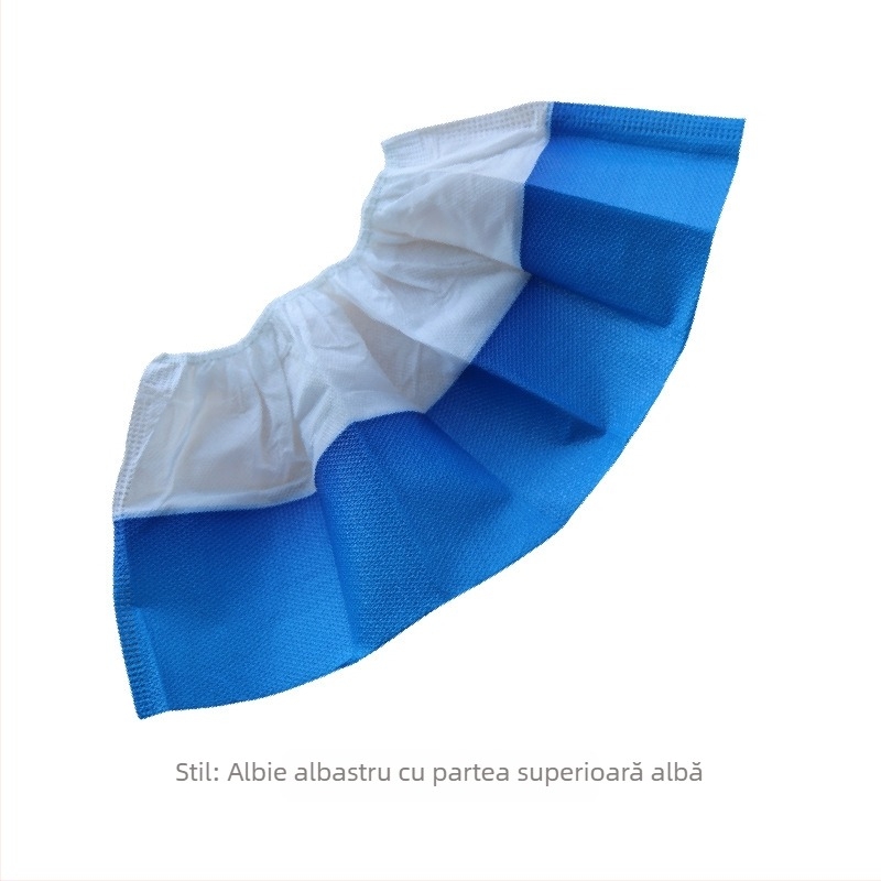 Coveruri de unică folosință pentru încălțăminte, din material textil nețesut respirabil, îngroșate, potrivire universală, protecție împotriva prafului