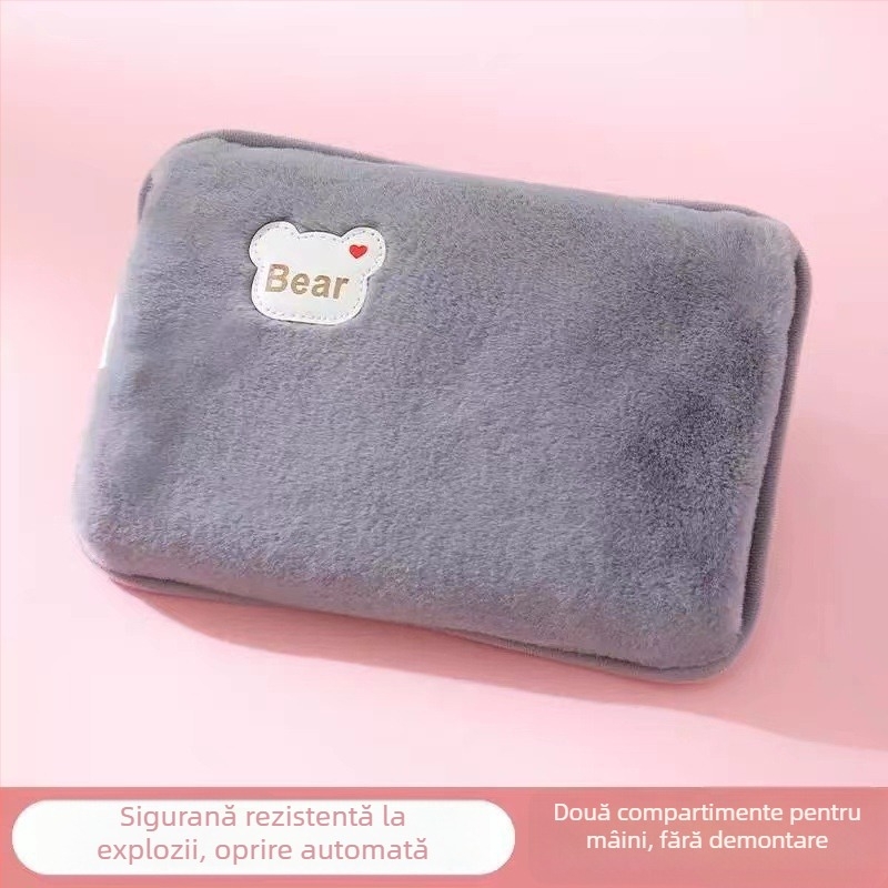 Sticlă de apă caldă reîncărcabilă pentru mâini, 220V, 400W, model Rsd-xgs