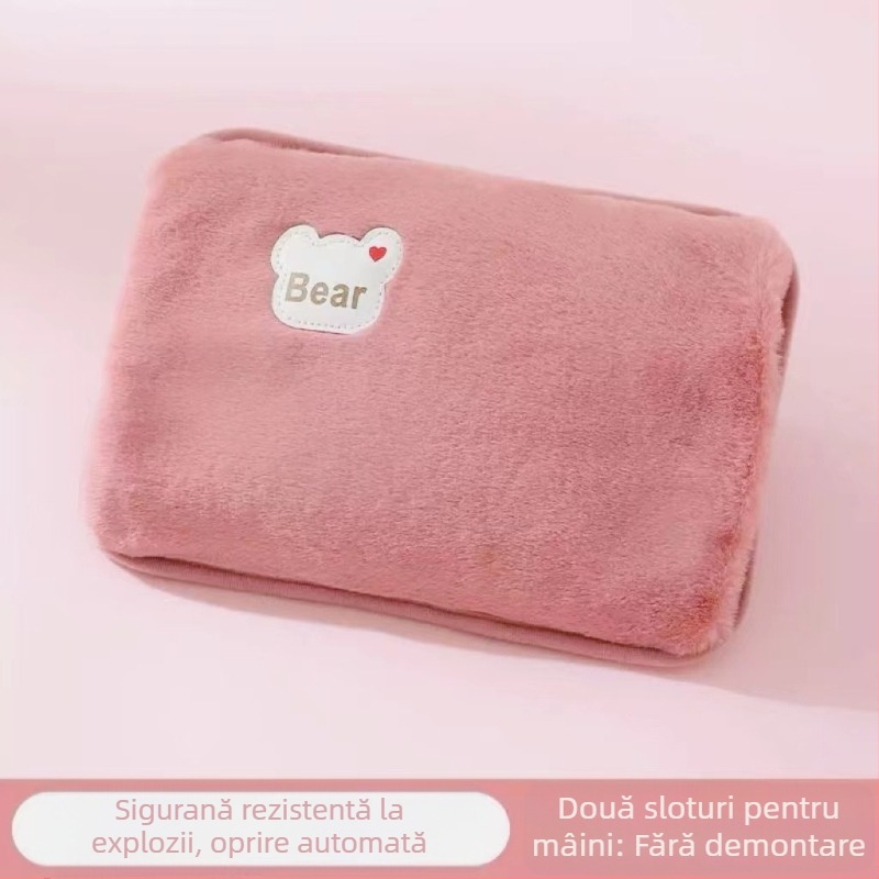 Sticlă de apă caldă reîncărcabilă pentru mâini, 220V, 400W, model Rsd-xgs