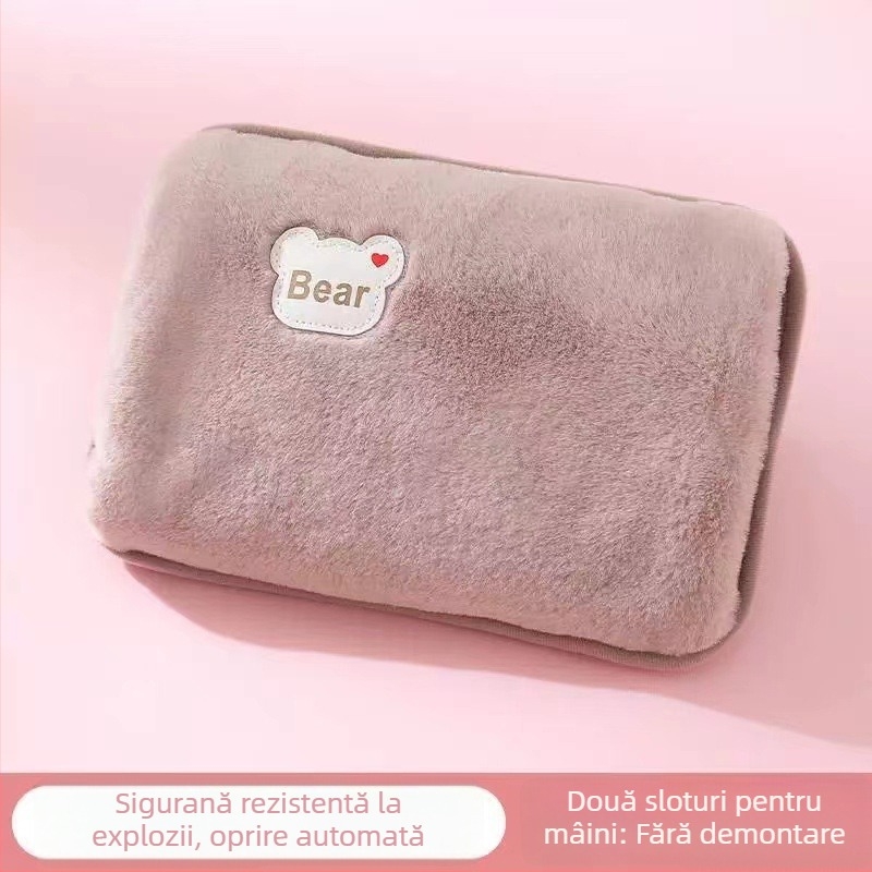 Sticlă de apă caldă reîncărcabilă pentru mâini, 220V, 400W, model Rsd-xgs