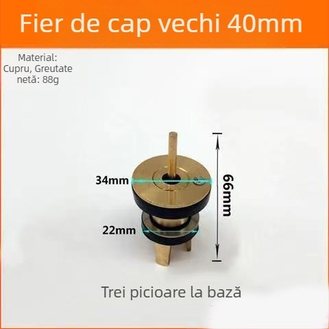 Accesorii pentru supapa de spălare unghiulară a toaletei — corp din cupru, întârziere a spălării, set de reparații, stil modern simplu