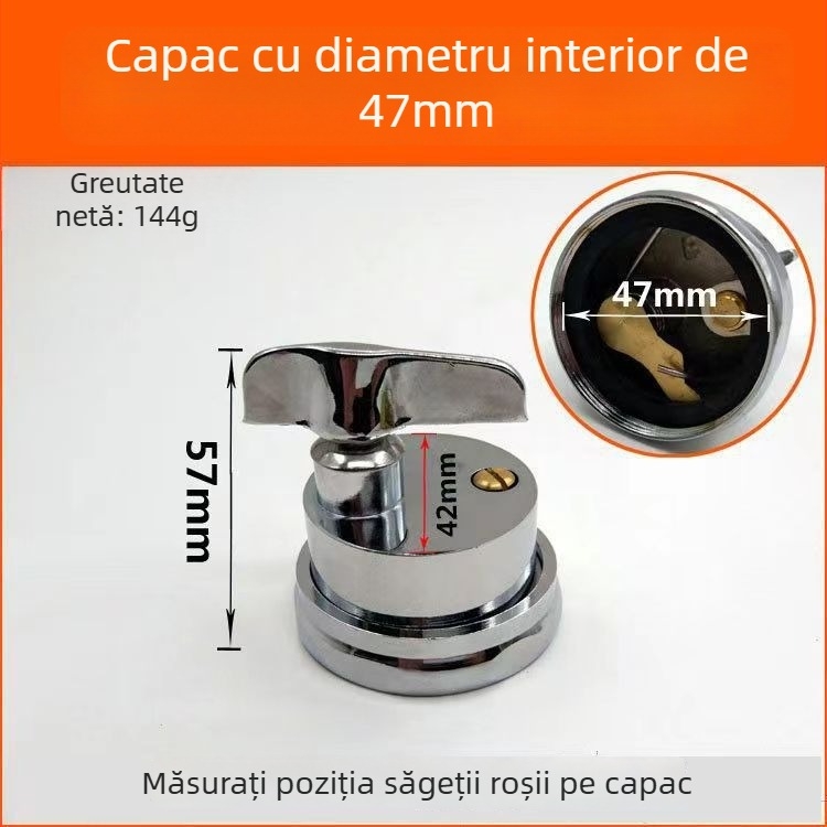 Accesorii pentru supapa de spălare unghiulară a toaletei — corp din cupru, întârziere a spălării, set de reparații, stil modern simplu