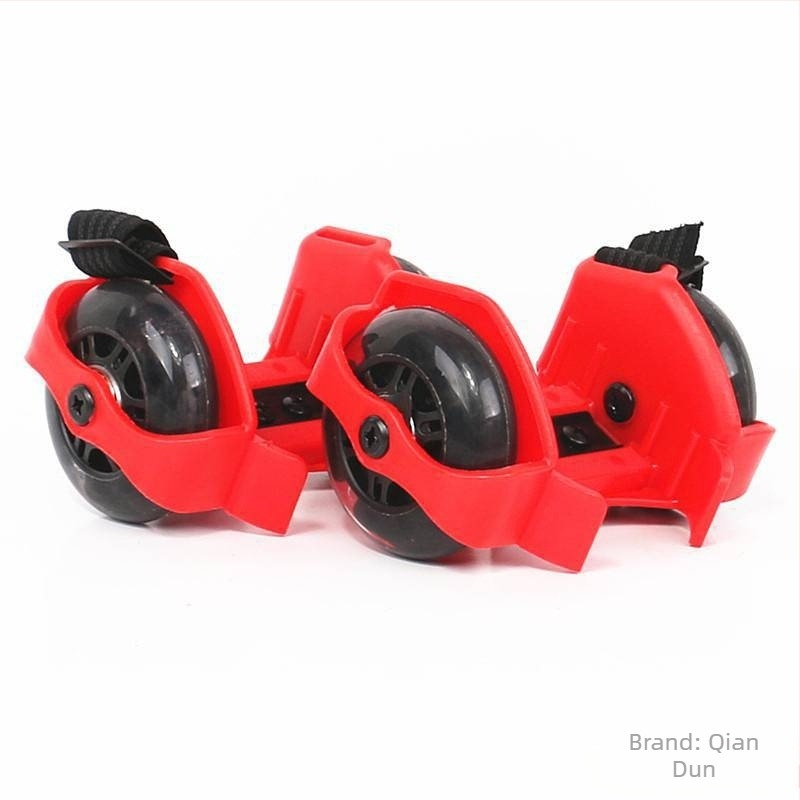 Pantofi de mers Blue pentru adulți și copii cu lumini LED pe roți