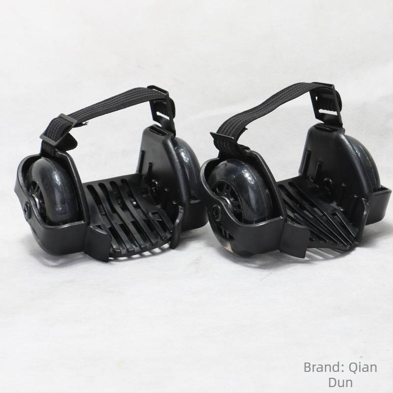 Pantofi de mers Blue pentru adulți și copii cu lumini LED pe roți