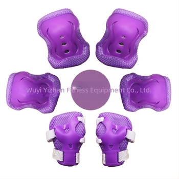 Set de protecție pentru copii, 6 piese, pentru role skating, protecții pentru palmă, încheietură, cot și genunchi; pentru copii; brand Super Cool; ambalaj: 100 seturi