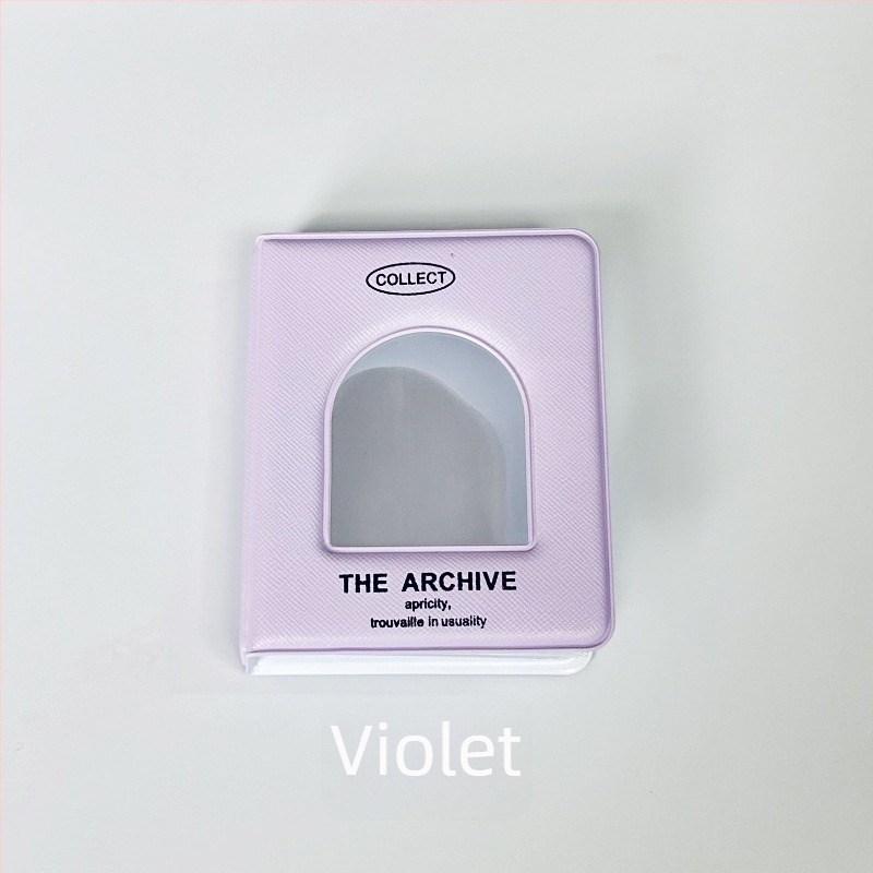 Album foto Star Lan – Copertă din kraft, stil viscose, 6 inele, 20 pagini