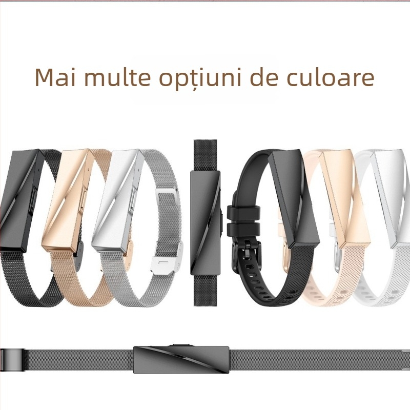 DS01 Bratara inteligentă cu monitorizare ritm cardiac, detecție oxigen în sânge, monitorizare somn, baterie 15–21 de zile, rezistentă la apă