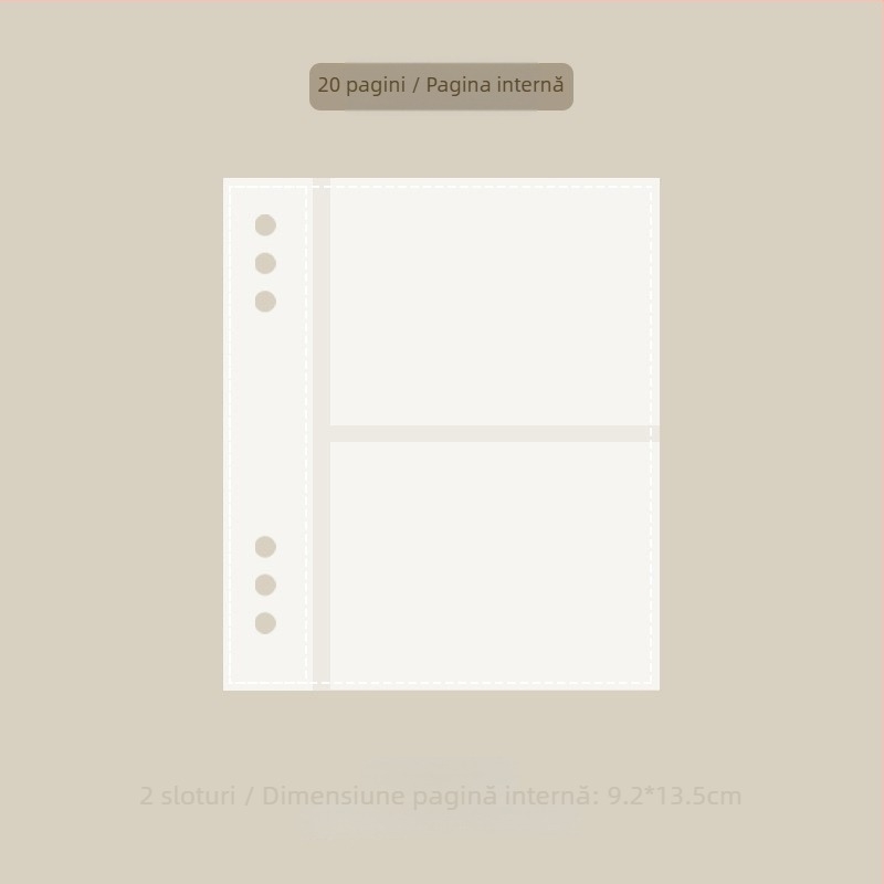 Album foto PU, copertă PU, design cu foi libere, album foto obișnuit, fără logo imprimat