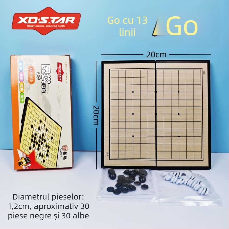 Set magnetic cu mai multe jocuri de șah pentru familie (Material: plastic + magnet; Brand: Star; Vârsta: 7–14 ani; Potrivit pentru familie; Funcție: atracție magnetică)