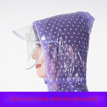 Set de palton și pantaloni de ploaie PVC, cusături cu adeziv PVC, material gros, 700 g, pentru o singură persoană