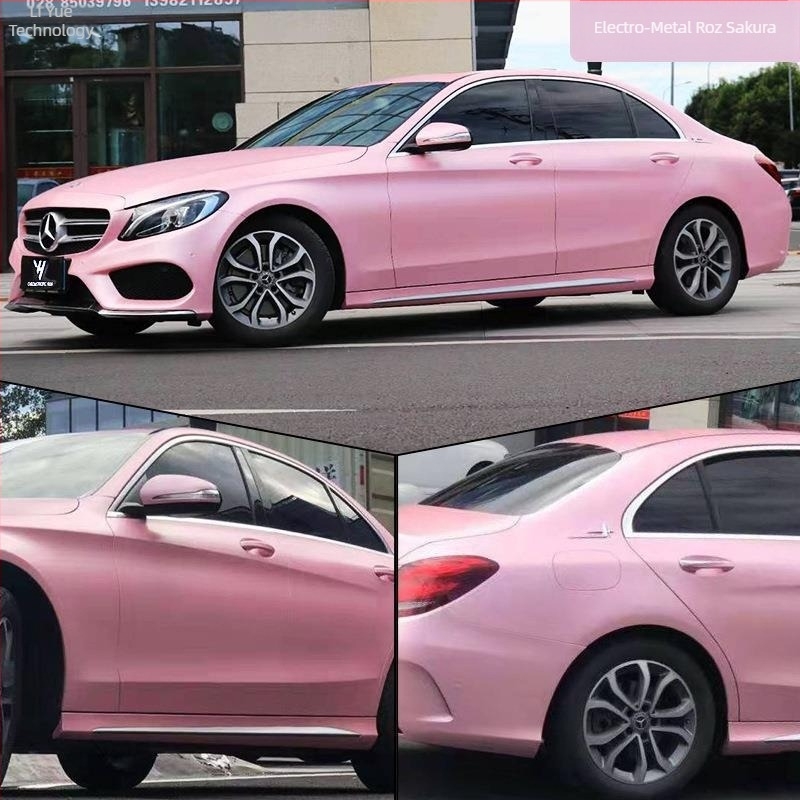 Autocolant pentru caroserie, film electro-optic metal color-change, acoperire completă a vehiculului, personalizabil, tip autoadeziv