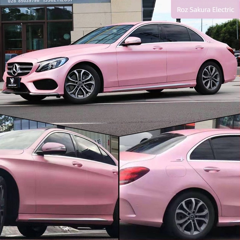 Autocolant pentru caroserie, film electro-optic metal color-change, acoperire completă a vehiculului, personalizabil, tip autoadeziv