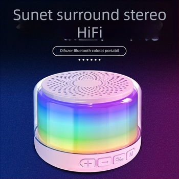 Difuzor Bluetooth K8, 5W, Bluetooth 5.0, interval de frecvență 100Hz-20kHz, SNR ≥70dB, baterie încorporată 300–500mAh