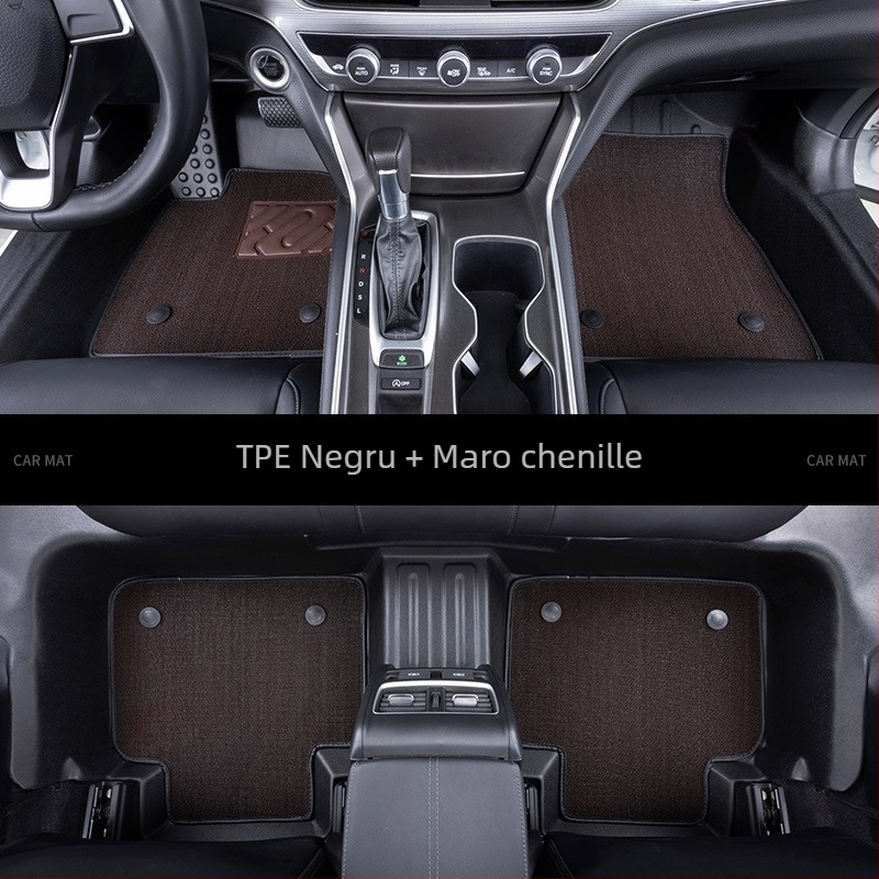 Covorașe de podea pentru interiorul mașinii, Material: TPE / Cauciuc artificial, Brand: Zeyang, Potrivite pentru autoturism special